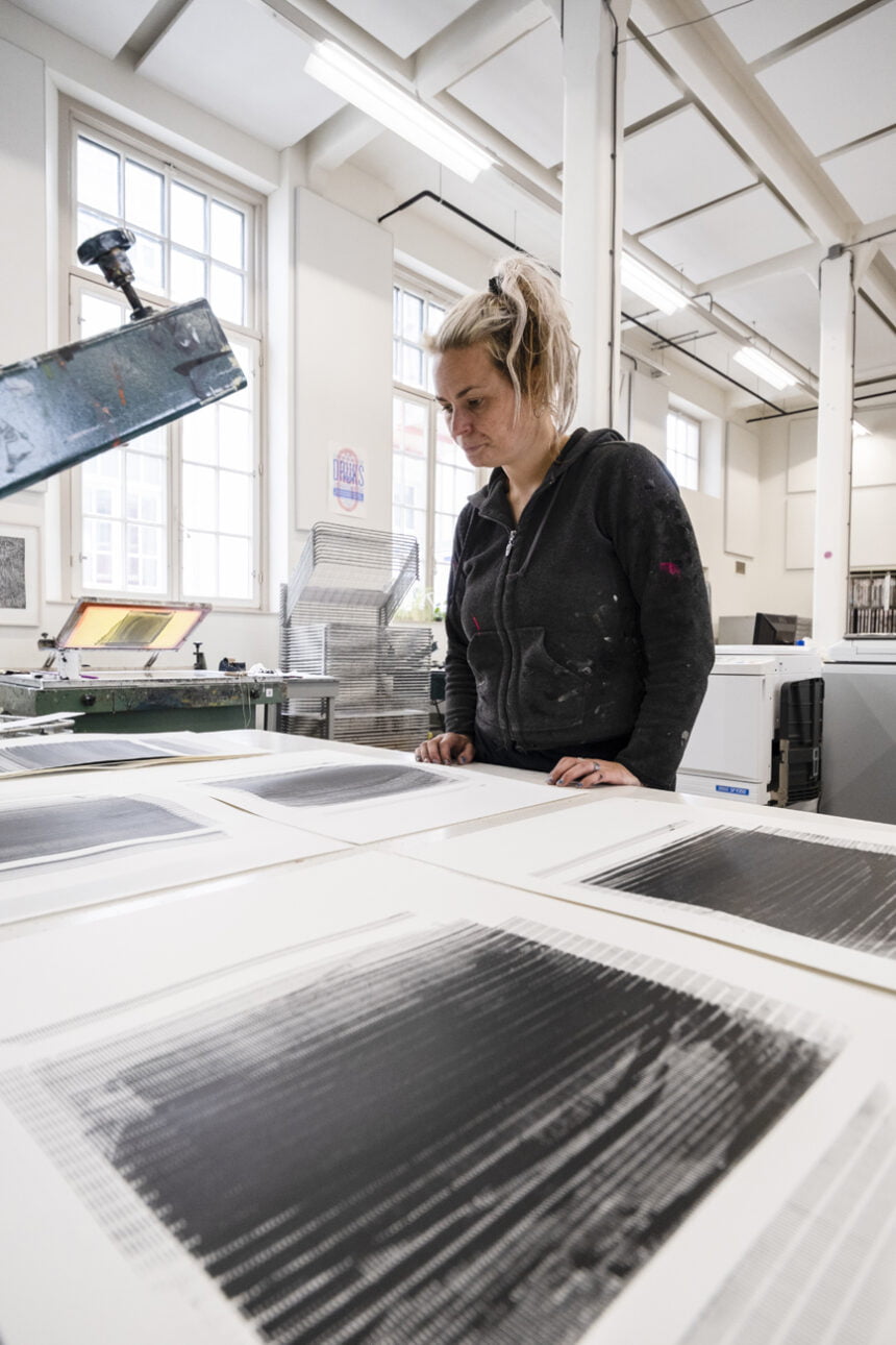 Dineke van Oosten in het GA