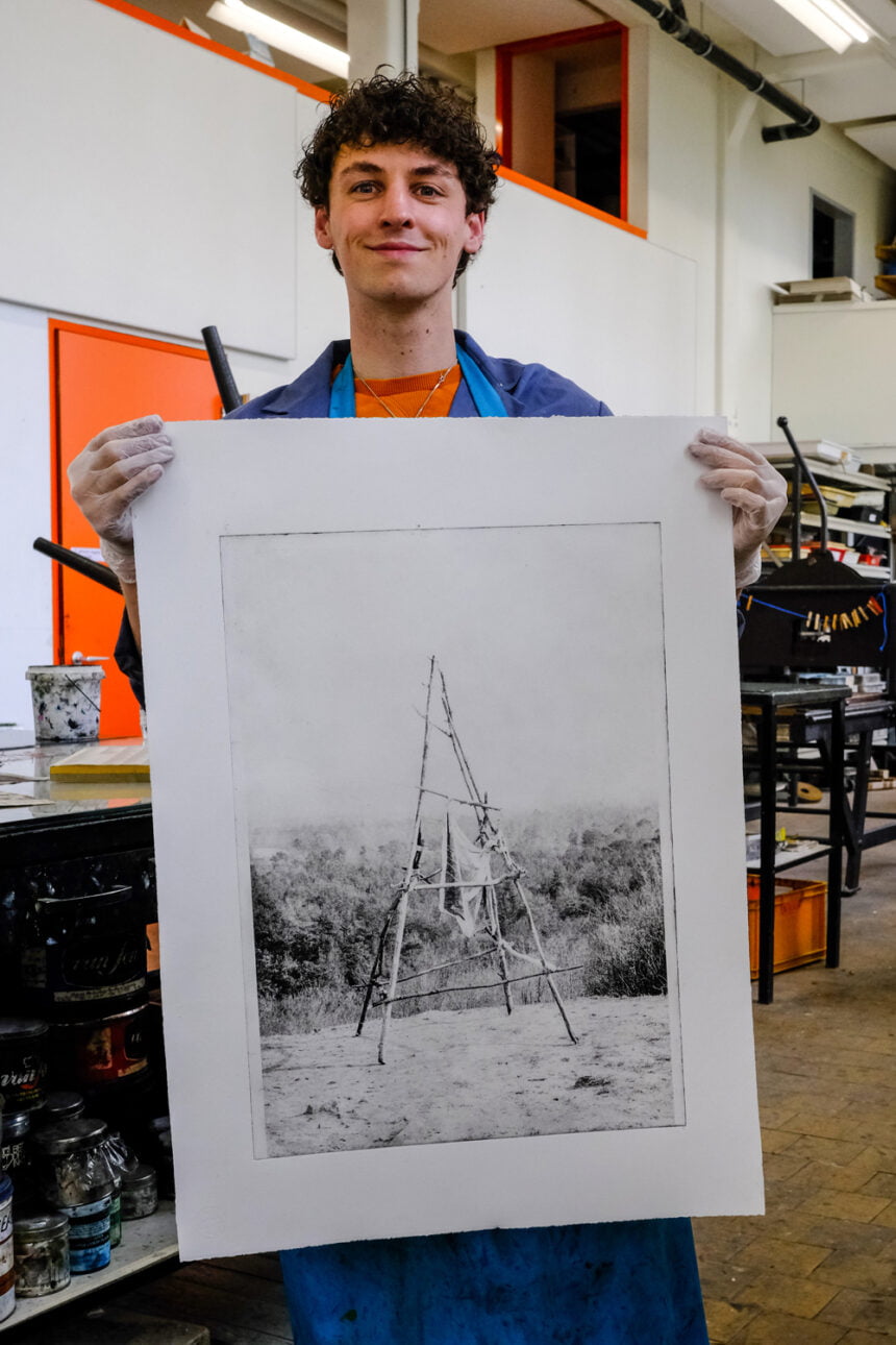 Joran van Soest in het GA