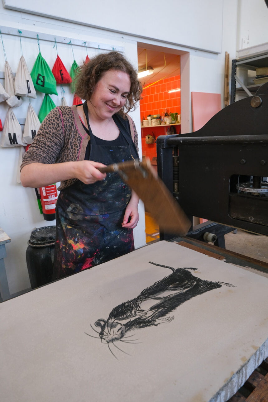 Lotte van Lieshout in GA