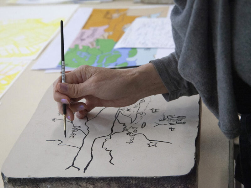 Chikako Watanabe maakt Steendruk in GA