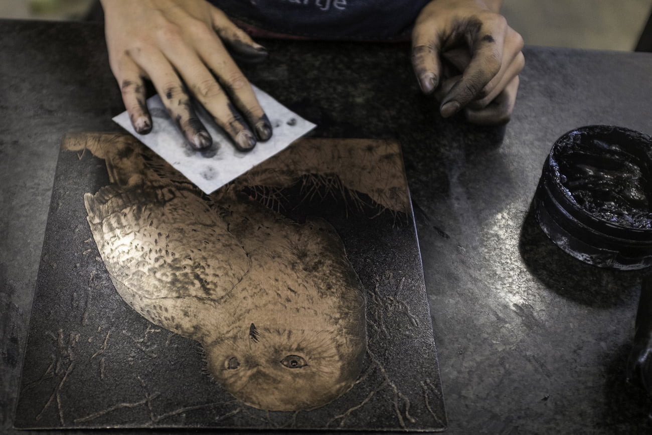 Etsen Grafisch Atelier Den Bosch