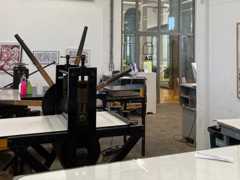 expo Maia Matches in het Grafisch Atelier Den Bosch