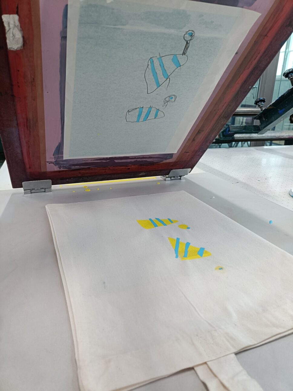 Connect tas zeefdrukken