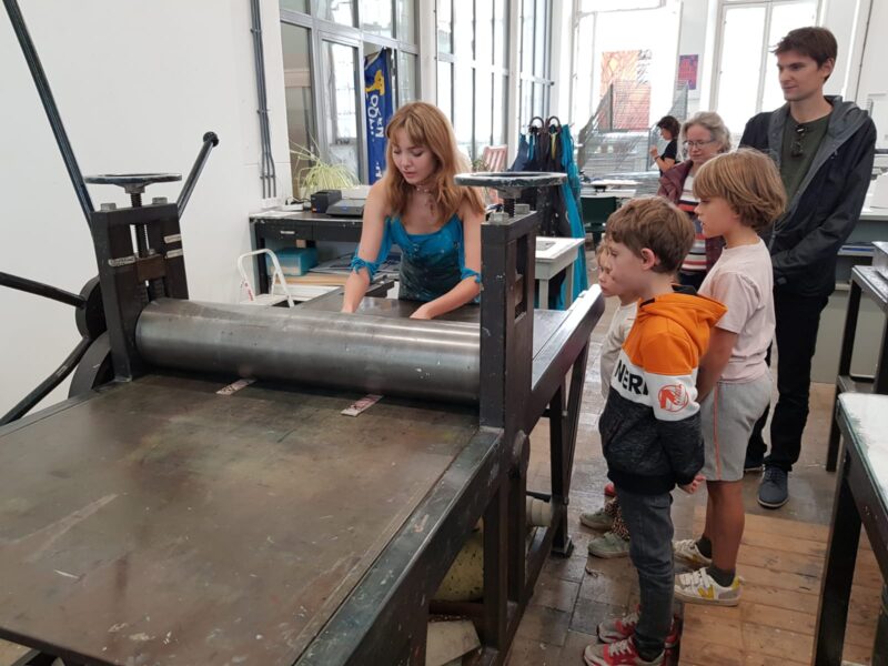 Open Monumentendag in het Grafisch Atelier
