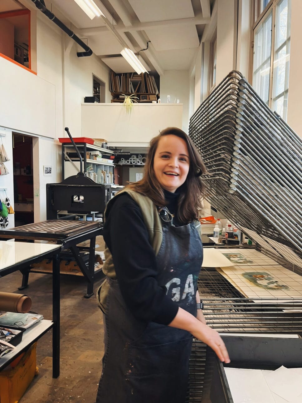 Zelah Hoekstra Meeloper bestuur Grafisch Atelier